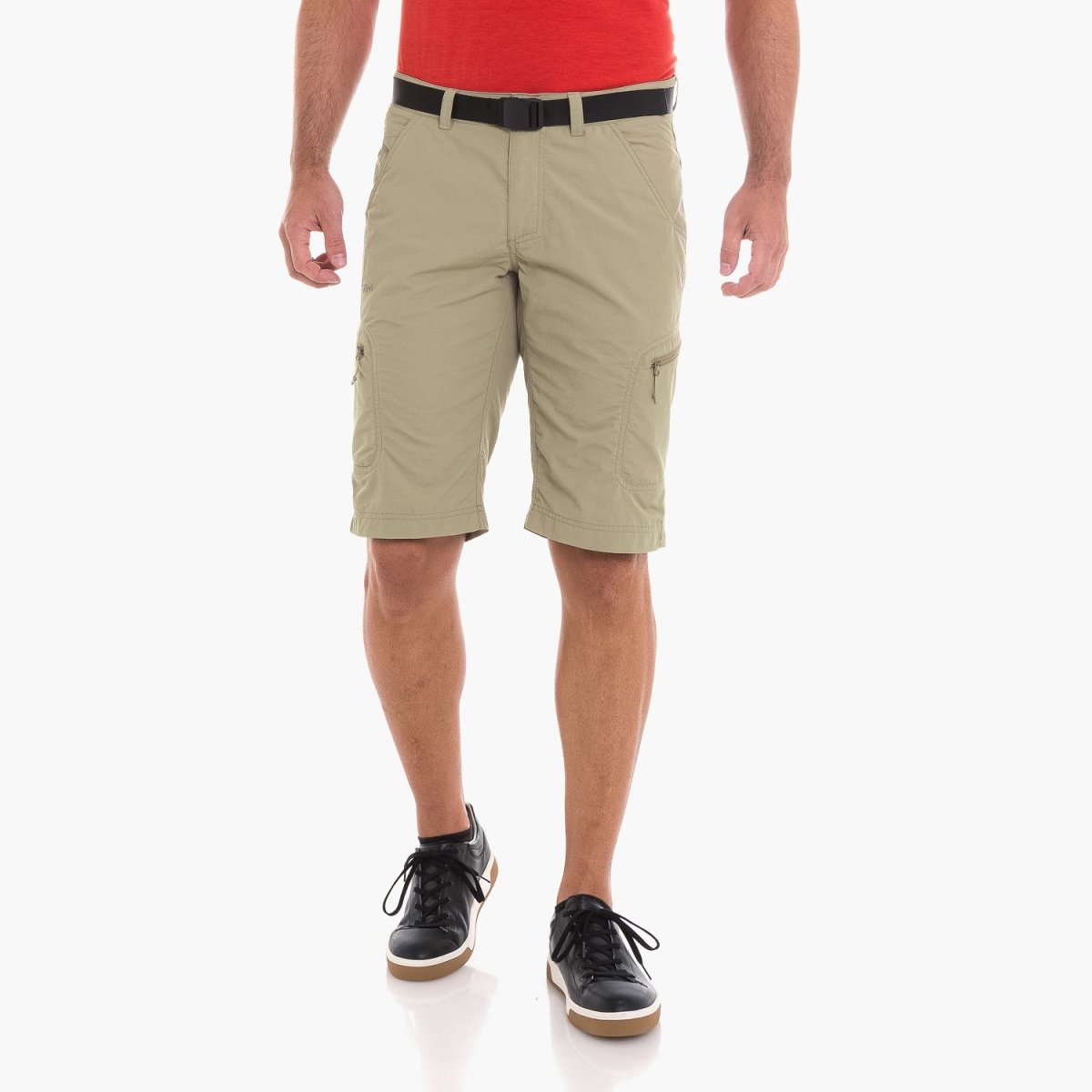 Outdoor Hose mit praktischen Taschen Herren vielseitige Wanderhose mit separatem Gürtel Schöffel Shorts Silvaplana2 