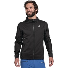 Schöffel Fleecejacke Mountain Hoody Style Blaueis MNS (mit Kapuze, warm, schnelltrocknend) schwarz Herren