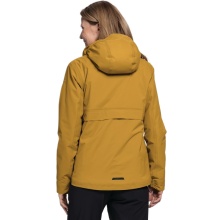Schöffel Ganzjahresjacke Bellagio L (2.5-Lagen, wasserdicht, hohe Atmungsaktivität) gold/gelb Damen
