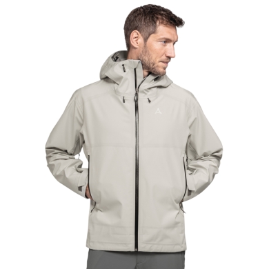 Schöffel Wanderjacke Hiking Style Cascata MNS (wasserdicht, atmungsaktiv) weiss Herren