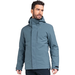 Schöffel Winter-Wanderjacke Insulated Bastianisee (wasserdicht, atmungsaktiv) hellblau Herren