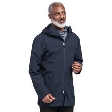 Schöffel Regenjacke Urban Parka Style Bohorok MNS (wasserdicht, atmungsaktiv) navyblau Herren