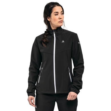 Schöffel Softshelljacke Rinnen (atmungsaktiv, elastisch) schwarz Damen