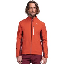 Schöffel Softshelljacke Rinnen (hohe Atmungsaktivität und Feuchtigkeitstransport) orange Herren