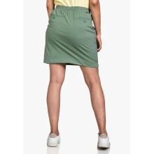Schöffel Sommerrock Gizeh Skirt (2-Wege-Stretch, atmungsaktiv) grün Damen