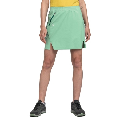 Schöffel Wander-Rock Hestad Skirt (4-Wege-Stretch, wasserabweisend) grün Damen