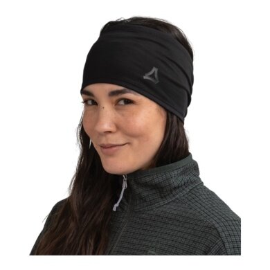 Schöffel Stirnband (Strickmuster) Cascata Headband schwarz - 1 Stück
