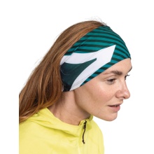 Schöffel Stirnband Masua (leicht, warm, elastisch) grün/weiss - 1 Stück