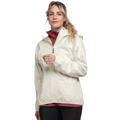 Schöffel Trekking-Wanderjacke Hiking Style Migandi MNS (2.5-Lagen, wasserdicht, atmungsaktiv) weiss Damen