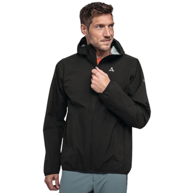 Schöffel Trekking-Wanderjacke Hiking Style Migandi MNS (2.5-Lagen, wasserdicht, atmungsaktiv) schwarz Herren