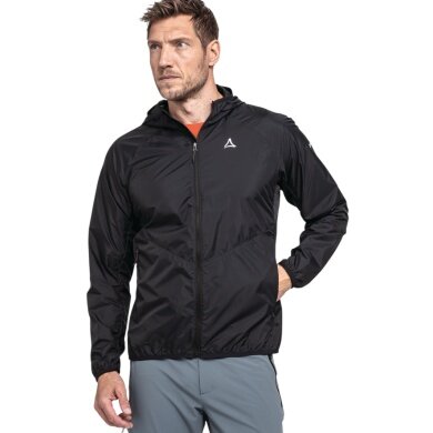 Schöffel Trekking-Wanderjacke Hiking Style Wutach MNS (winddicht, atmungsaktiv) schwarz Herren