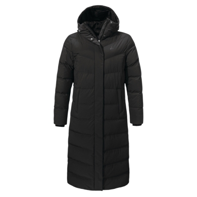 Schöffel Winter-Daunenmantel Urban Down Style Vindave (wärmend dank Daunenfüllung) schwarz Damen