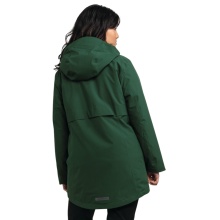 Schöffel Übergangs-Regenjacke Urban Insulated Parka Style Malkay (wasserdicht, atmungsaktiv) grün Damen
