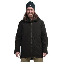 Schöffel Übergangs-Regenjacke Urban Insulated Parka Style Malkay (wasserdicht, atmungsaktiv) schwarz Herren