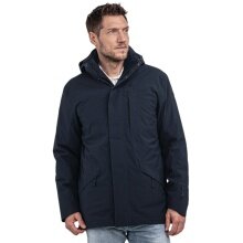 Schöffel Übergangs-Regenjacke Urban 3in1 Parka Style Borkol (wasserdicht, atmungsaktiv) navyblau Herren