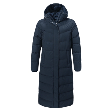 Schöffel Winter-Daunenmantel Urban Down Style Vindave (wärmend dank Daunenfüllung) navyblau Damen