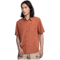 Schöffel Wanderhemd CIRC Shirt Style Dalfoss (UV Schutz, Brusttasche) kurzarm rot Herren