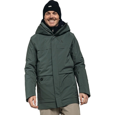 Schöffel Winterjacke Heat Cambria (Intellitex Heat Technologie) dunkelgrün Herren
