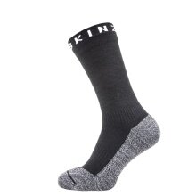 Sealskinz Socke Soft Touch Mid wasserdicht schwarz/weiss Herren/Damen 1er