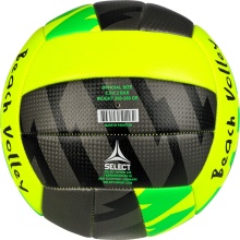 Select Beachvolleyball v24 (weich und wasserabweisend) gelb/grün/schwarz - 1 Ball
