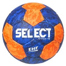 Select Handball Attack TB v22 (Thermo Bonded, EHF-APPROVED) blau/orange - Wettspielball