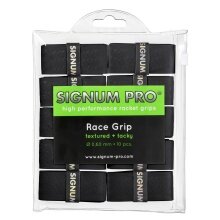 Signum Pro Overgrip Race 0.6mm schwarz 10er Clip-Beutel