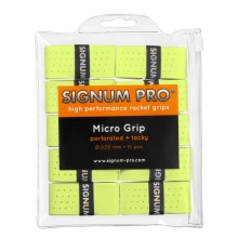 Signum Pro Overgrip Micro 0.55mm gelb 10er Clip-Beutel