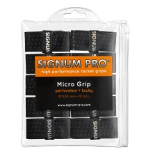 Signum Pro Overgrip Micro 0.55mm schwarz 10er Clip-Beutel