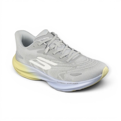 Skechers Laufschuhe Aero Spark grau/gelb/weiss Damen