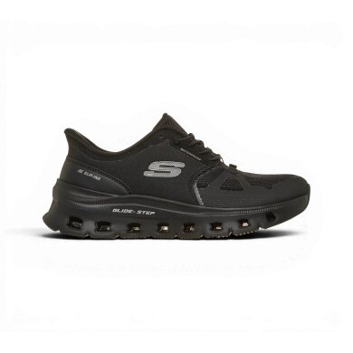 Skechers Sneaker Slip-Ins Glide-Step Pro WP Soft Mist (wasserdicht) schwarz Damen
