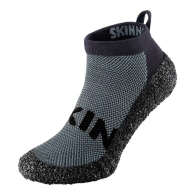 Skinners Barfusschuhsocke Essentials 2.0 Mid-Cut Concrete (Schutz, Komfort auf jedem Untergrund) grau