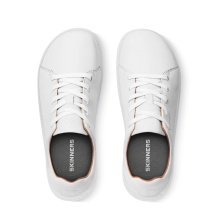 Skinners Sneaker Walker (Premium-Leder, breite Zehenbox) weiss