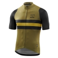 Skins Fahrrad-Tshirt Cycle X Chapeau (Front-Reißverschluss, schnelltrocknend, 3 Rückentaschen) grün Herren