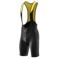 Skins Fahrradhose Cycle Thermal Bib Short (Trägerhose, eingenähtes Sitzpolster, enganliegend) schwarz Herren