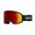 Smith Fahrradbrille Loam MTB (Carbonic-X Glas, 100% UVA-UVB-Schutz) schwarz/rot - 1 Brille