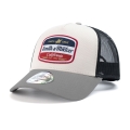 Smith&Miller Basecap Vicent Trucker Cap grau/stone - 1 Stück