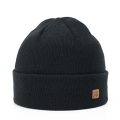 Smith&Miller Mütze (Beanie) Basic Cuff - schwarz - 1 Stück