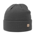 Smith&Miller Mütze (Beanie) Basic Cuff - grau - 1 Stück