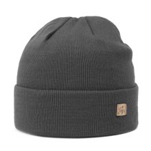 Smith&Miller Mütze (Beanie) Basic Cuff - grau - 1 Stück