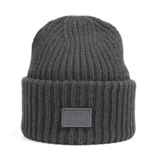 Smith&Miller Strickmütze (Beanie) Vermilion - Materialmix grau - 1 Stück