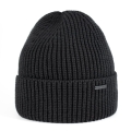 Smith&Miller Strickmütze (Beanie) Logan - schwarz - 1 Stück