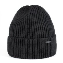Smith&Miller Strickmütze (Beanie) Logan - schwarz - 1 Stück