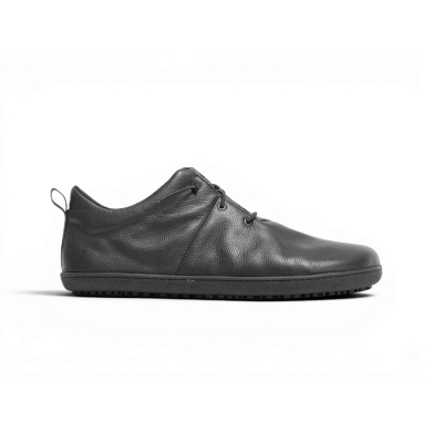 Sole Runner Barfussschuhe Sneaker Deimos Leder (breite Zehenbox) schwarz