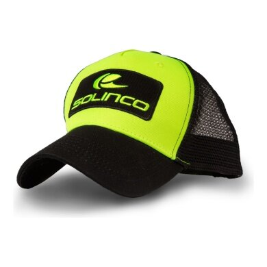 Solinco Basecap Trucker Cap gelb/schwarz - 1 Stück