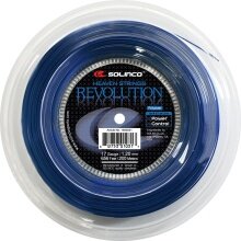 Solinco Tennissaite Revolution (Haltbarkeit+Power) blau 200m Rolle