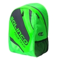 Solinco Rucksack Tour Team (Hauptfach, Schlägerfach) grün/schwarz