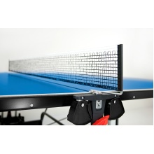 Sponeta Tischtennisplatte Outdoor S1-73e (4 Räder, 4mm Melaminharzplatte, wetterfest, inkl. Netz) blau