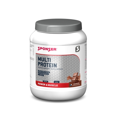 Sponser Power Multi Protein CFF (Mehrkomponenten Eiweiss) Schokolade 850g Dose
