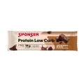 Sponser Protein Low Carb Riegel (32% Proteinanteil, idealer Snack im Alltag) Schokolade/Brownie 25x50g Box