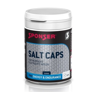 Sponser Energy Salt Caps (Elektrolytmischung für die Langstrecke) 120 Stück Dose
